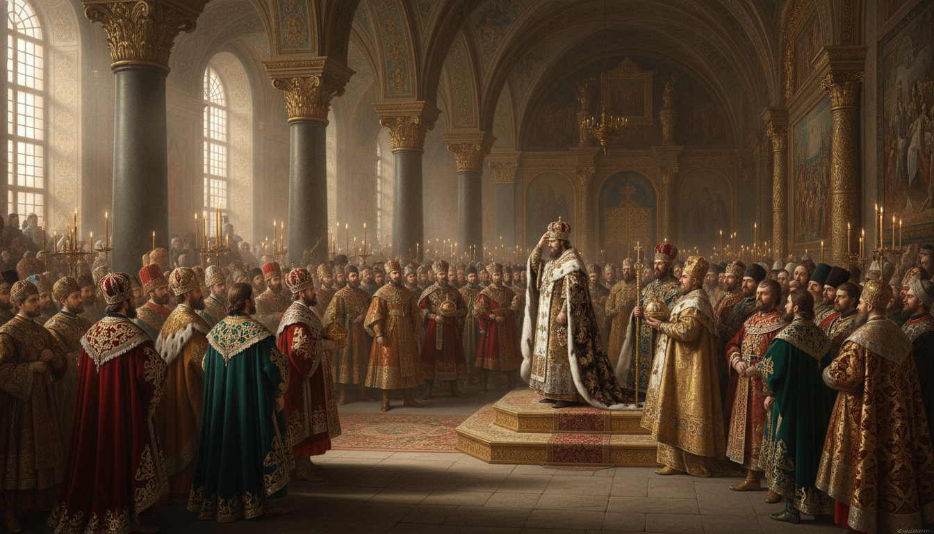 Избрание Бориса Годунова на царство в 1598 году