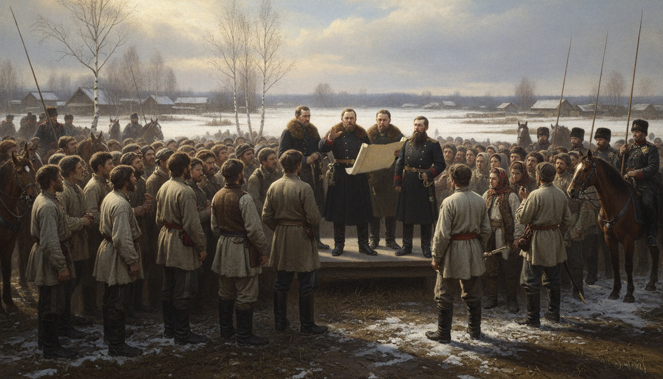 Манифест 19 февраля 1861 года: освобождение крестьян