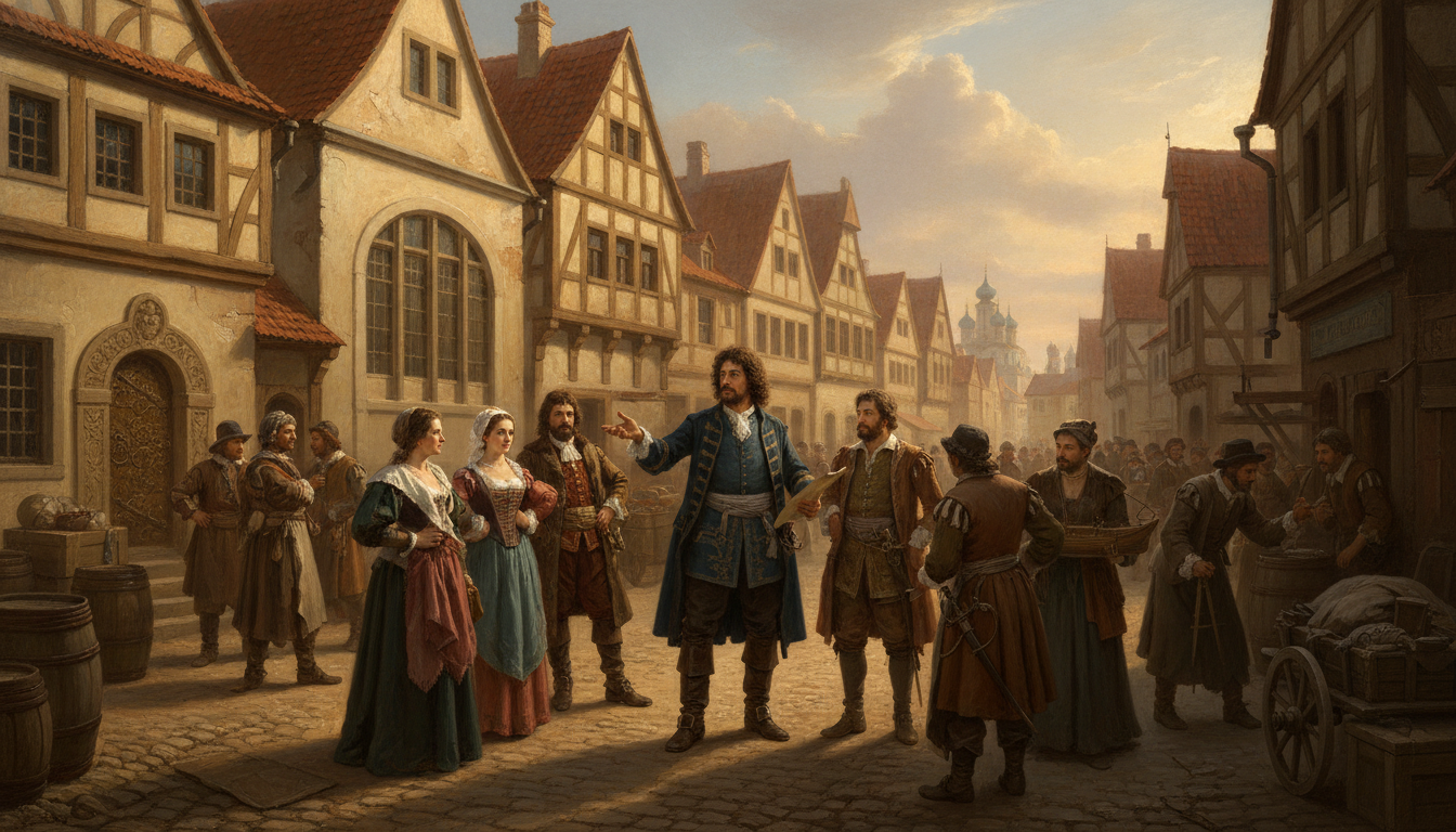 Немецкая слобода и знакомство Петра I с Европой (1690-е годы)