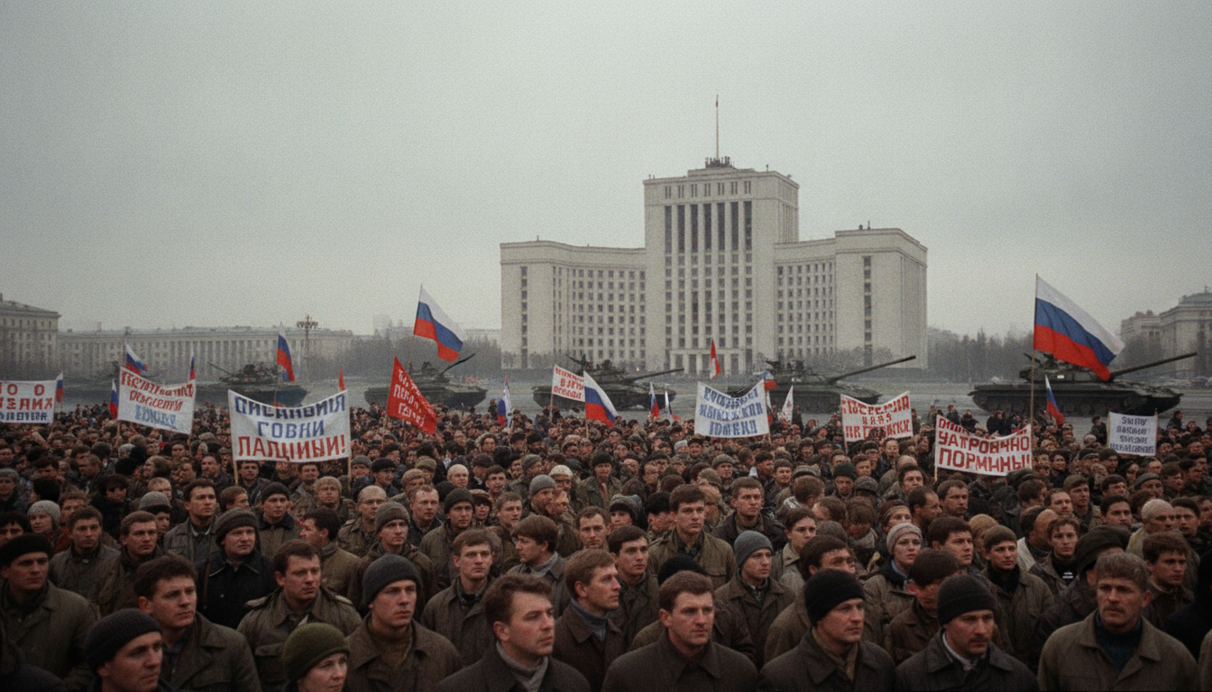 Политическое развитие РФ в 1990-е: становление демократии