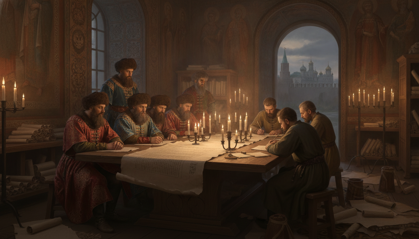 Соборное уложение 1649 года: свод законов Московского государства