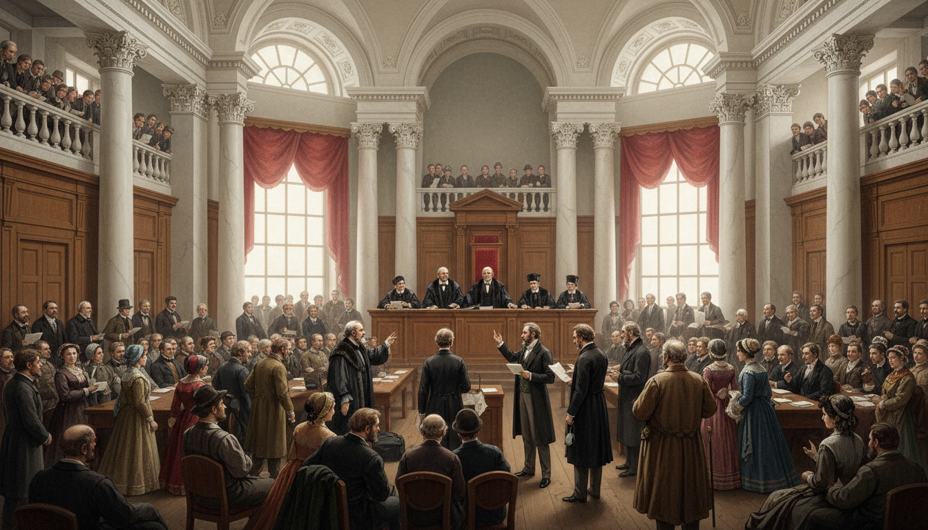 Судебная реформа 1864 года: введение гласности судопроизводства